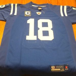 Peyton Manning Colts Jersey size 48